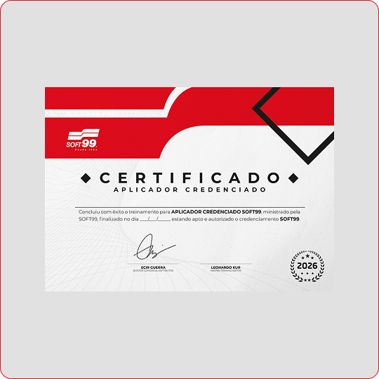 Certificado Credenciado SOFT99
